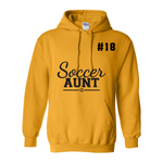 Soccer Aunt Hooded Sweatshirt