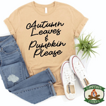 Autumn Leaves & Pumpkins Please